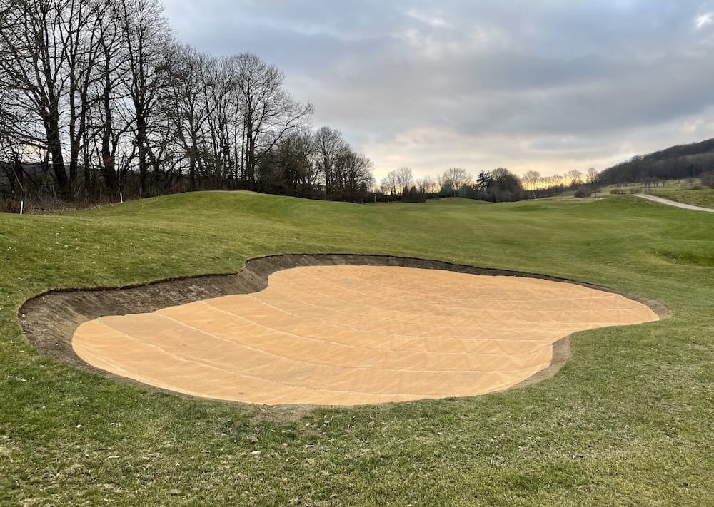 golf bunker liners