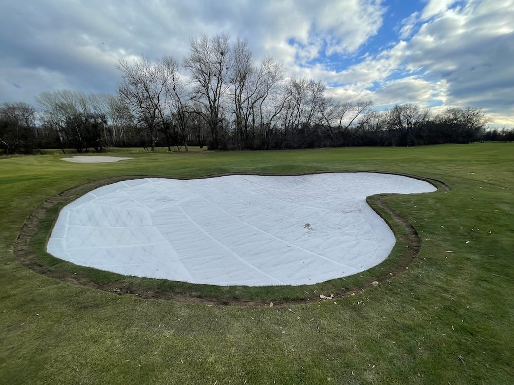 golf bunker liners