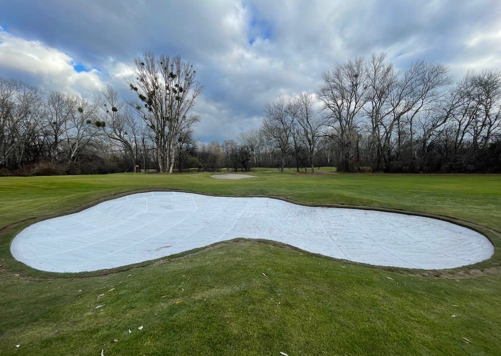 golf bunker liners