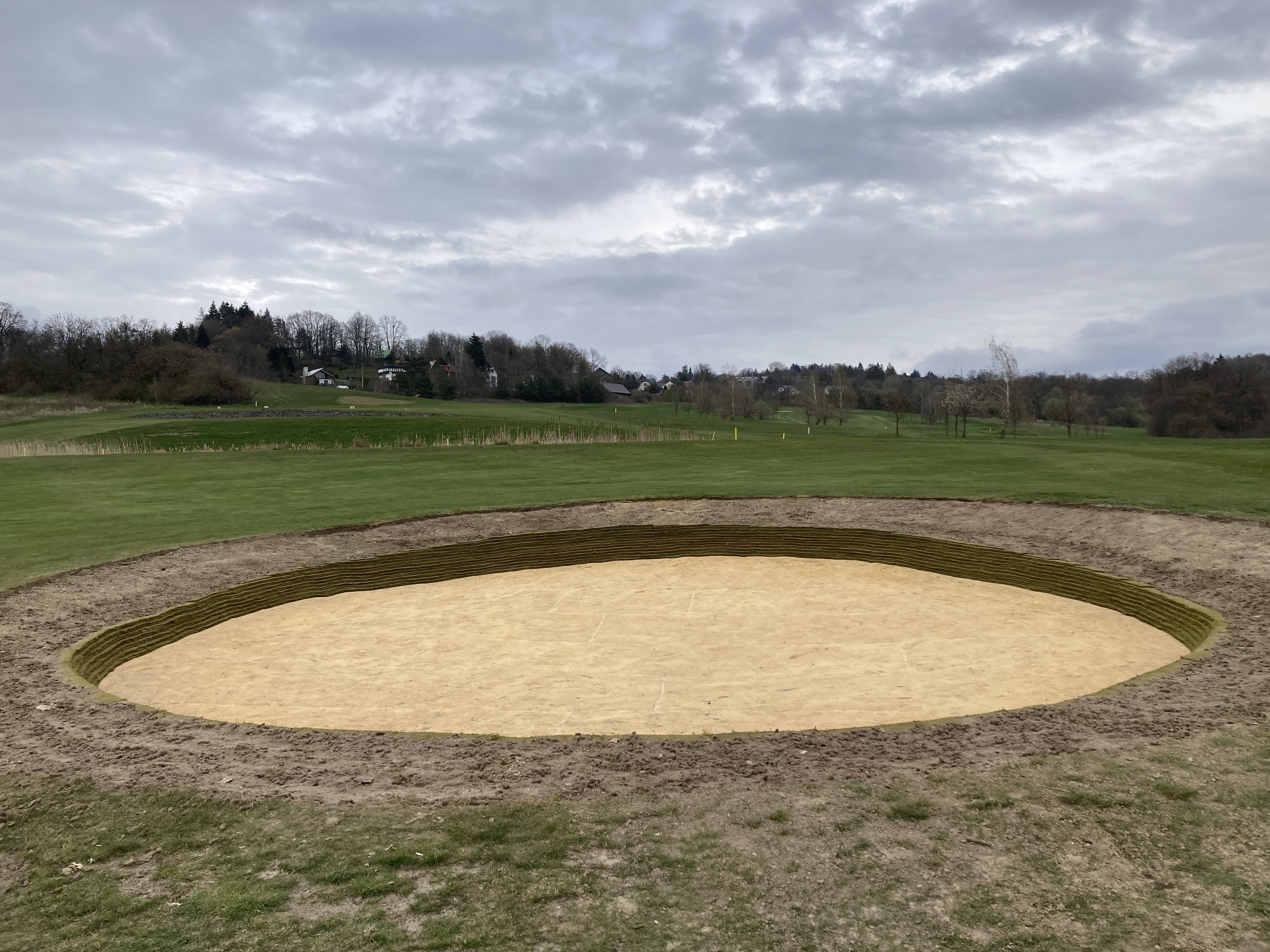 golf bunker liners