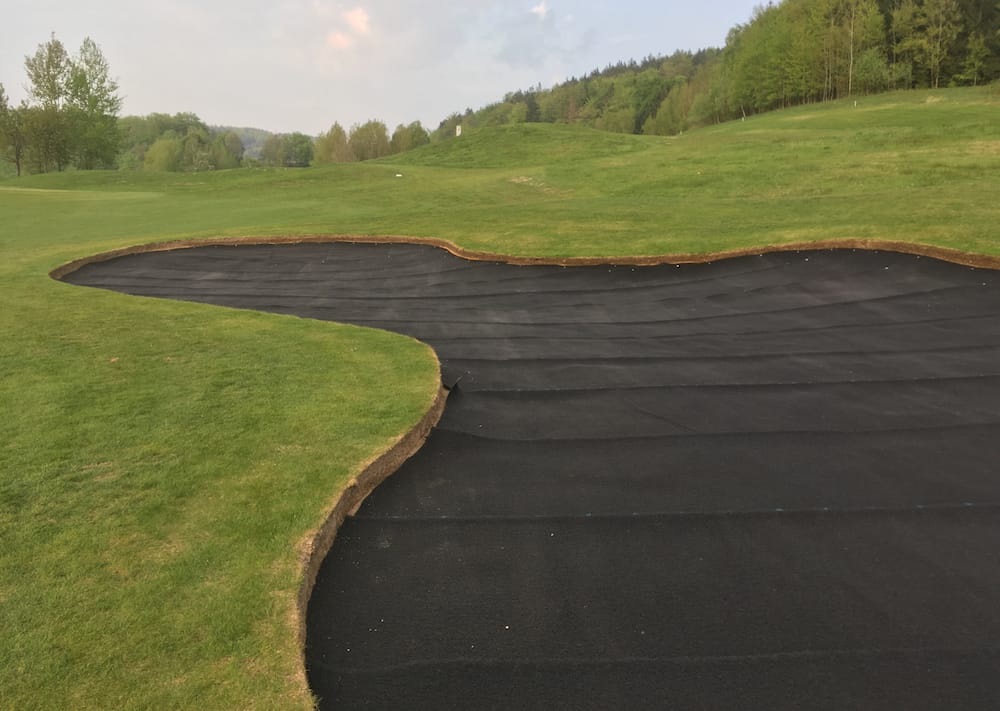 golf bunker liners