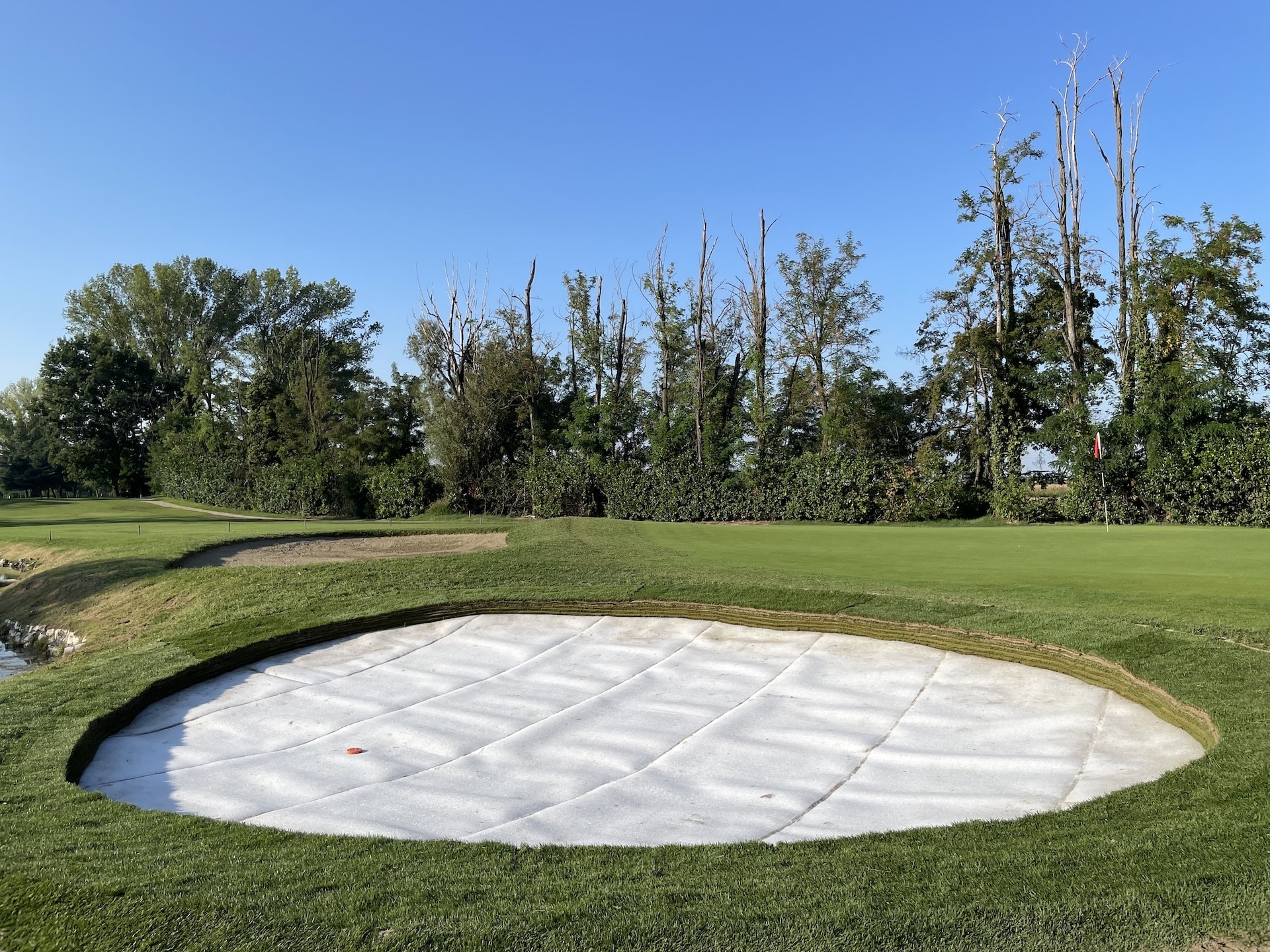 golf bunker liners