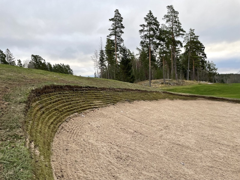 golf bunker liners