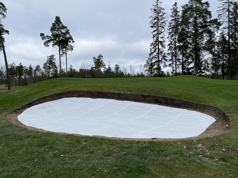 golf bunker liners