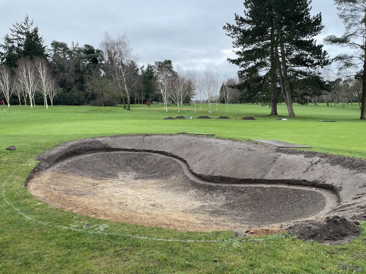 golf bunker liners