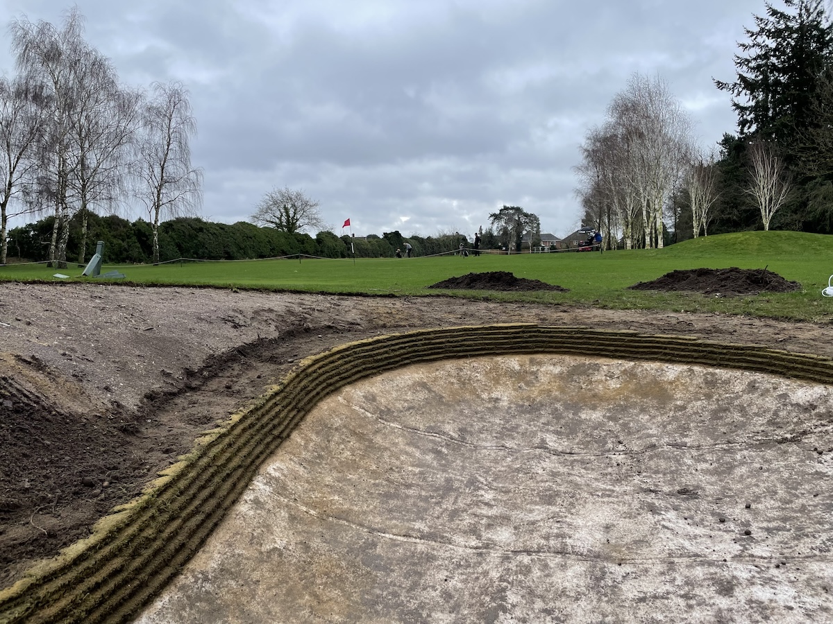 golf bunker liners