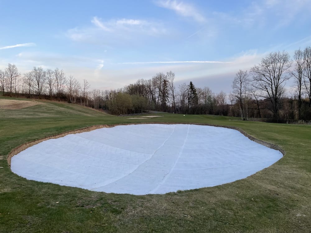 golf bunker liners