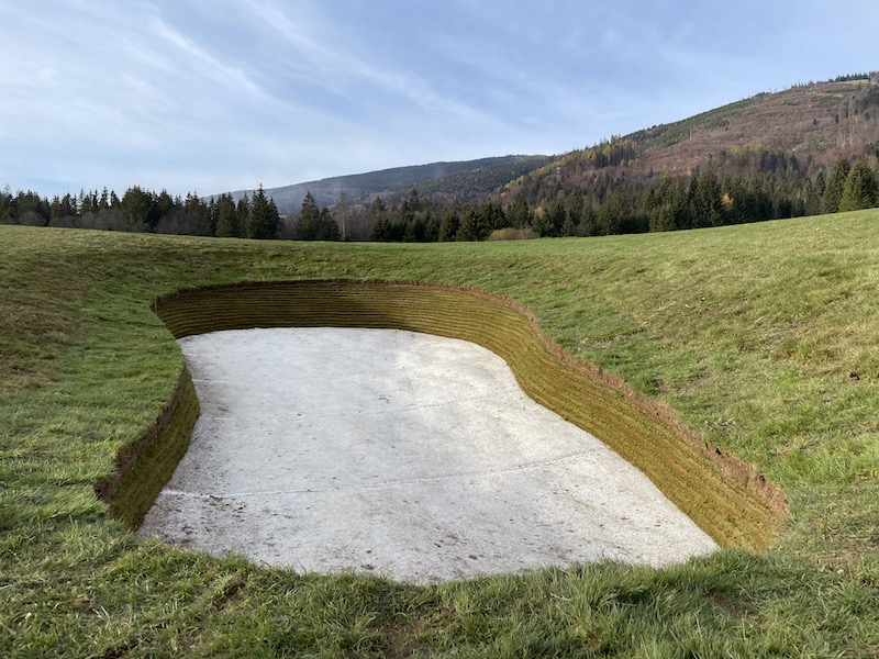 golf bunker liners